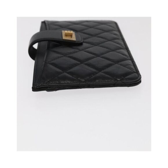 Pre Loved Chanel 255 Women Black Wallets - Picture 5 of 8